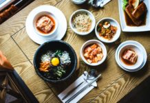 “하루 한 끼, 건강하게 채식 즐기기…쉽게 시작하는 플렉시테리언 라이프” multiple dishes field bowls on table
